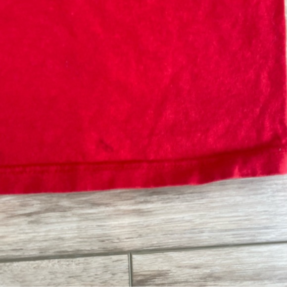 Vintage Y2K Red Nike Valentines Day Just Do It Heart Tee Women’s Size XXL VTG - Picture 4 of 5